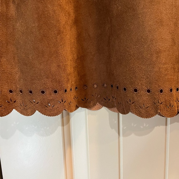 Karen Kane brown suede skirt size 6 - Picture 5 of 5